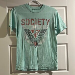 Society Green Short Sleeve Graphic Tee